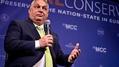 Orbán Viktor a NatCon konferencián Brüsszelben