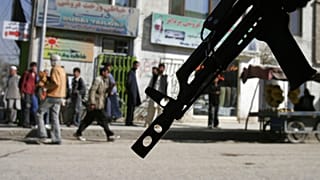 Afganistan'da bir güvenlik noktası (arşiv)