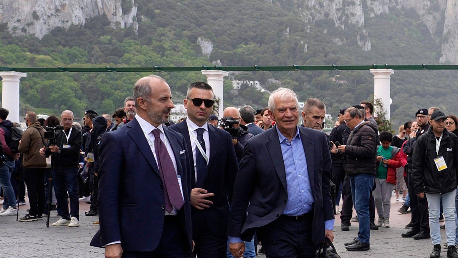 Josep Borrell is Caprin van