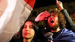 Protese a Tbilisi