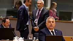 El primer ministro de Hungría, Victor Orbán, antes de empezar la cumbre de Bruselas. Foto: