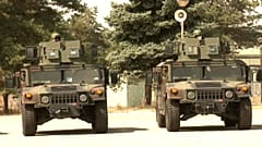Die NATO-Sicherheitstruppe soll die Sicherheits im Kosovo garantieren.