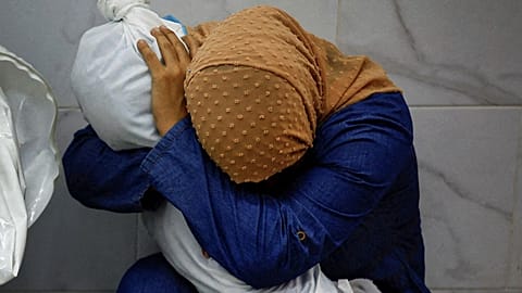 Mohammed Salem ha vinto il premio World Press Photo dell'anno