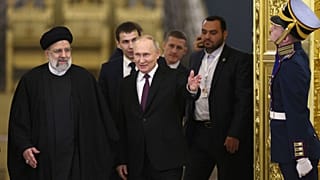 ابراهیم رئیسی در سفر به مسکو در دسامبر ۲۰۲۳
