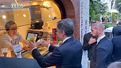 وزير الخارجية الأمريكي أنتوني بلينكن في كابري الإيطالية. 2024/04/18