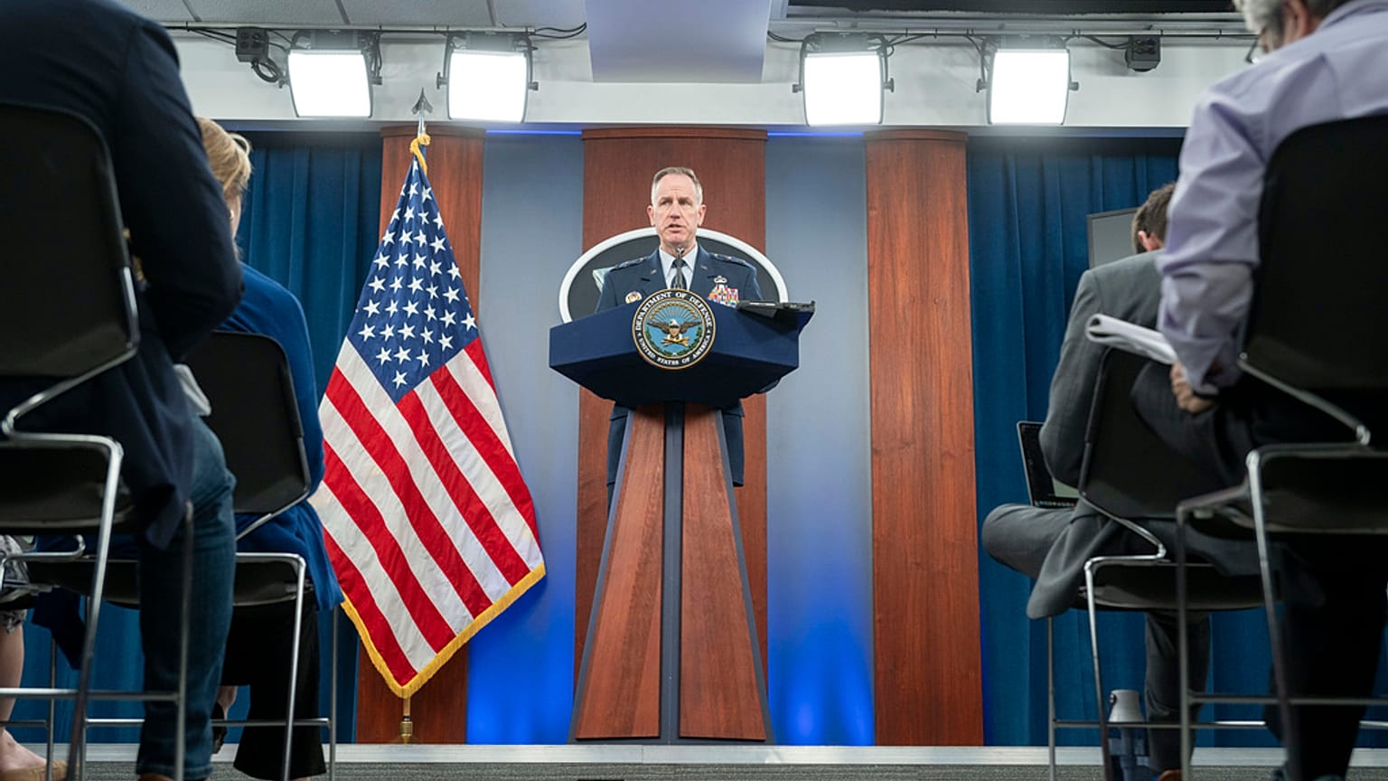Pat Ryder, a Pentagon szóvivője