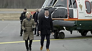 Ursula von der Leyen és Petteri Orpo