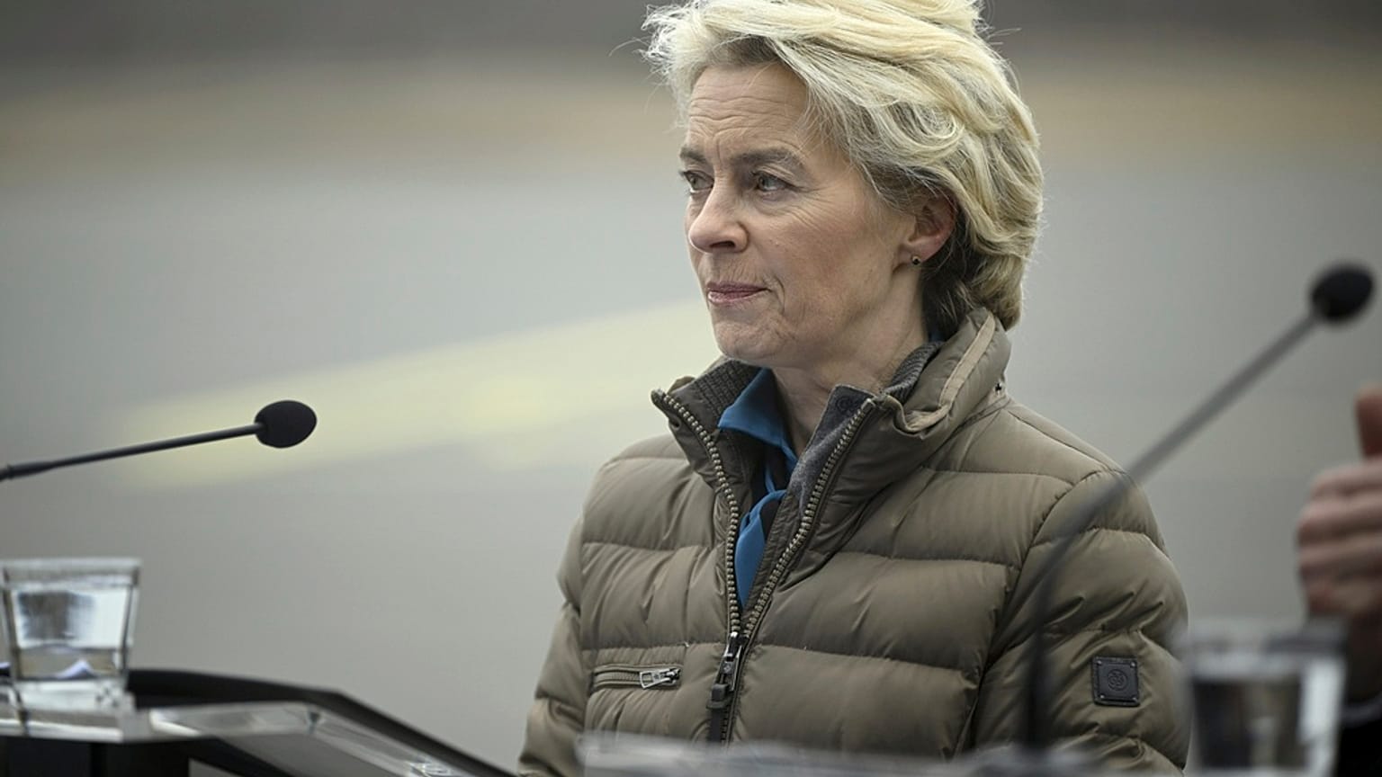 Ursula von der Leyen fez os comentários na Finlândia