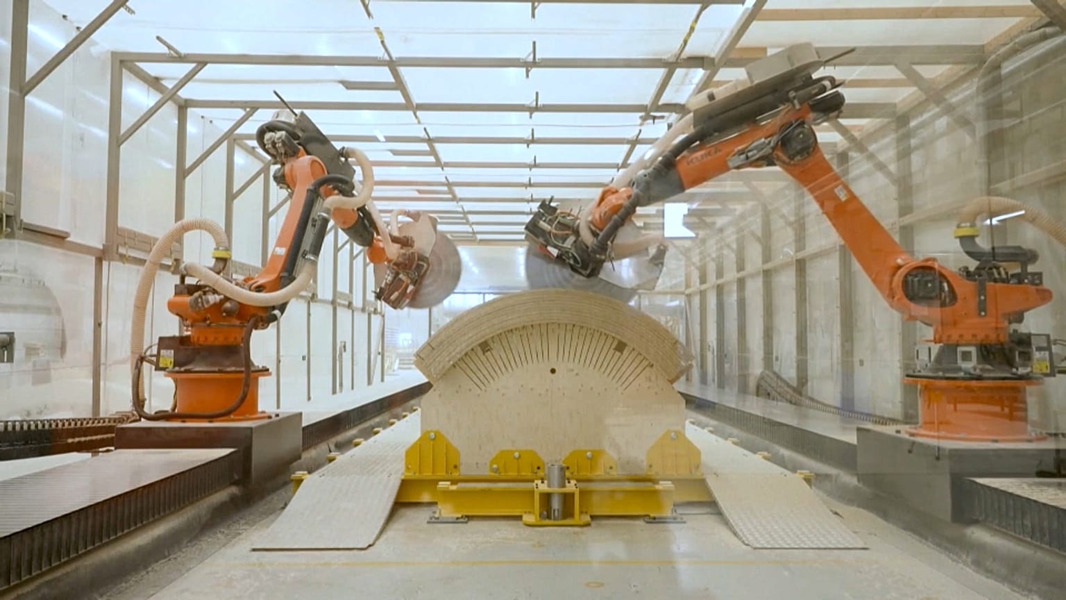 Készül a szélturbina