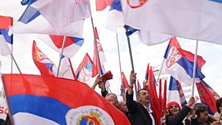 Bosnalı Sirplar BM'yi protesto etti