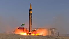 عکس آرشیوی از پرتاب آزمایشی یک موشک در ایران