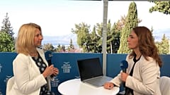 Η Μπεάτα Γιαβόρτσικ, επικεφαλής οικονομολόγος της EBRD, μετείχε στο 9ο Οικονομικό Φόρουμ των Δελφών