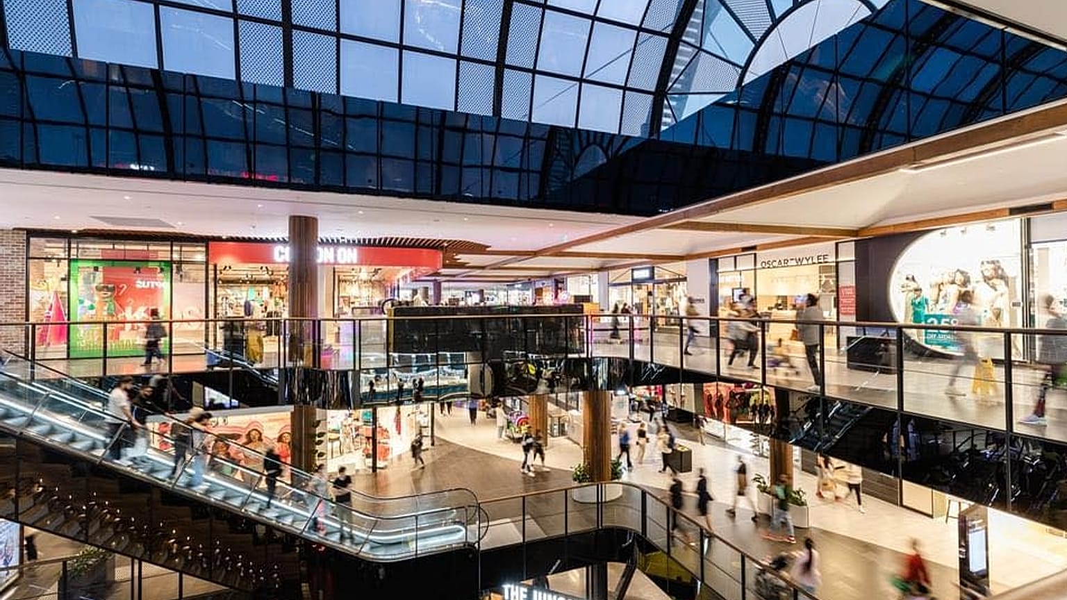 A melbourni pláza, ahol eset történt