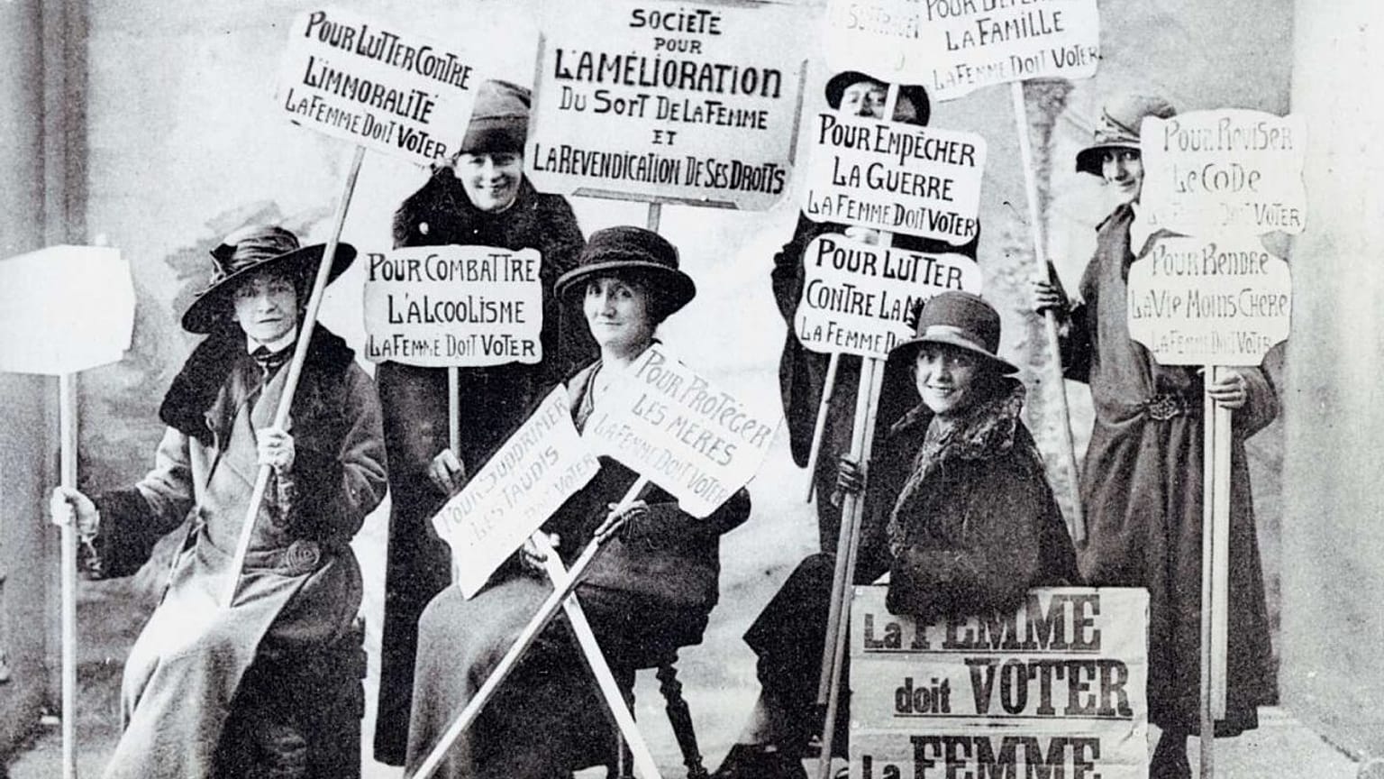 As sufragistas francesas na viragem do século 