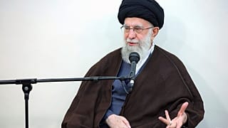 Le Guide suprême iranien, l'ayatollah Ali Khamenei, à Téhéran, Iran, le 21 avril 2024.