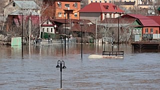 Weiteres Hochwasser bedroht die Regionen Tjumen und Kurgan in Sibirien in Russland