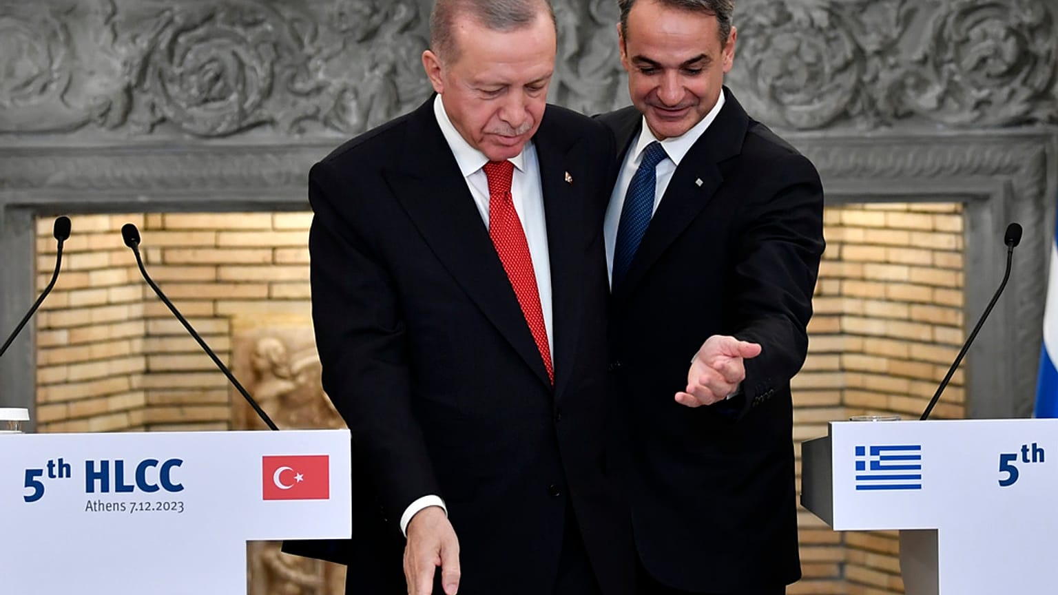 Miçotakis ve Erdoğan 