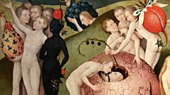 Részlet a Gyönyörök kertje c. Bosch-triptichonból egy 1550-60 között készült hiteles másolatról