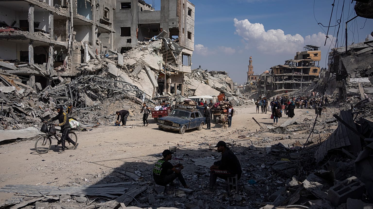 Gazze'deki Han Yunus kenti