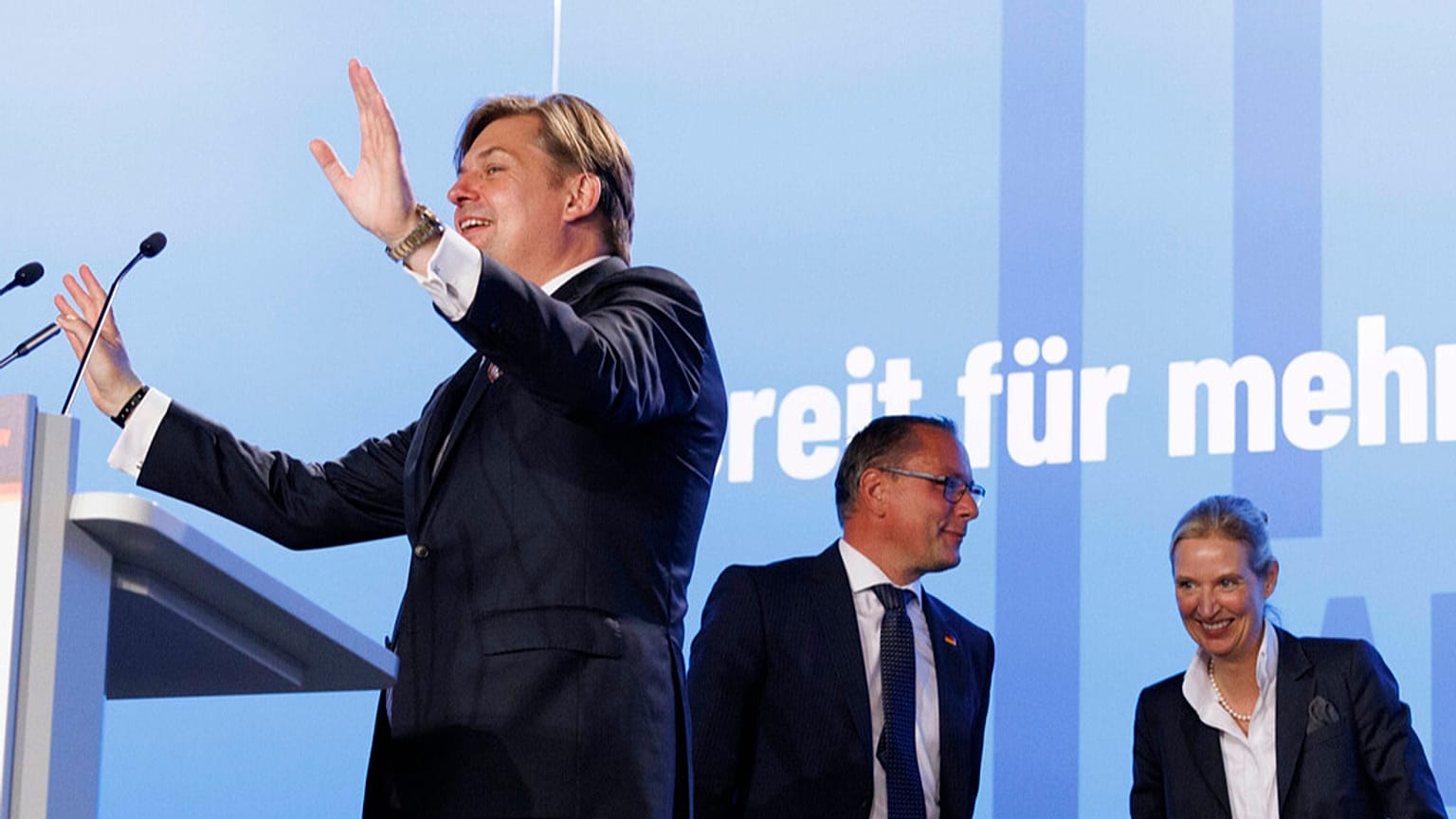 AfD politician Maximilian Krah, Magdeburg, Germany, Saturday, July 29, 2023.