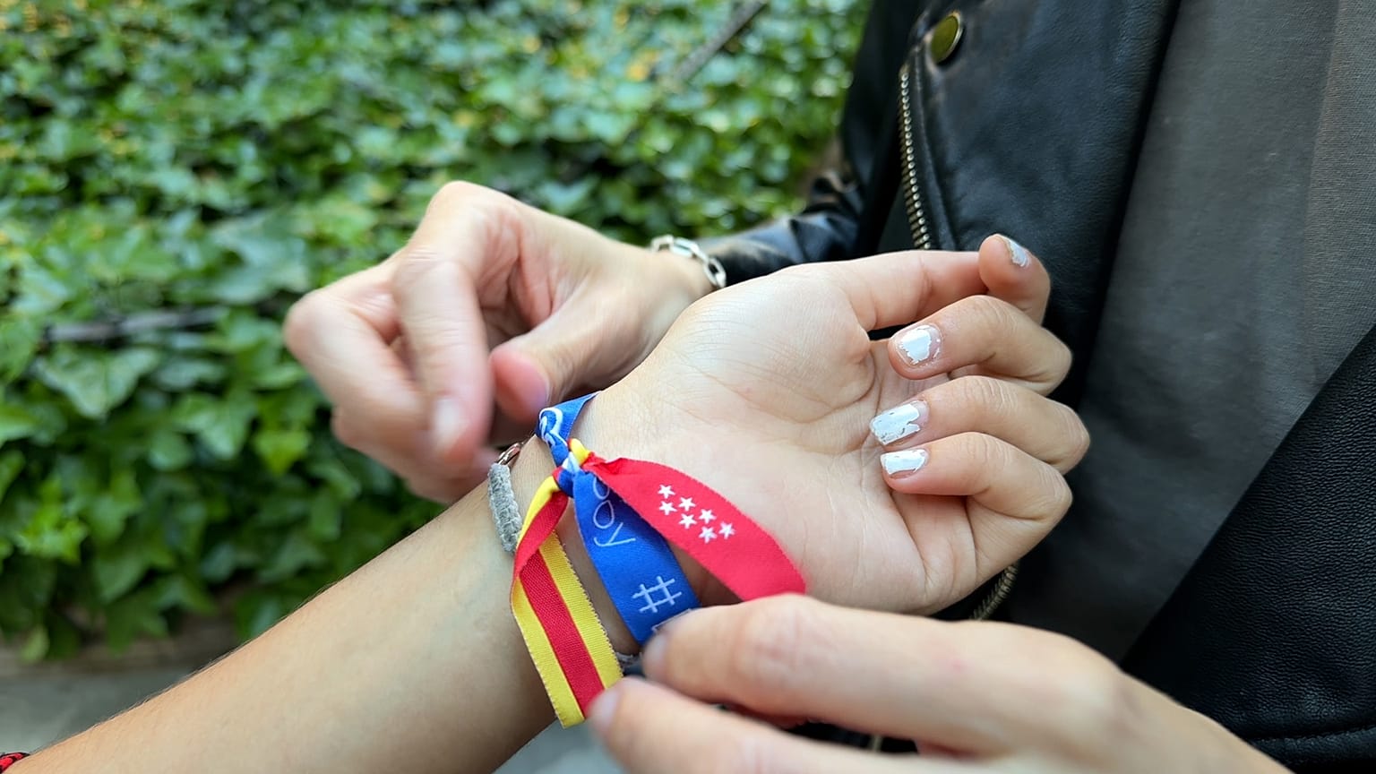 Campaña de afiliación del PP en las calles de Madrid