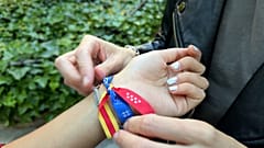 Campaña de afiliación del PP en las calles de Madrid