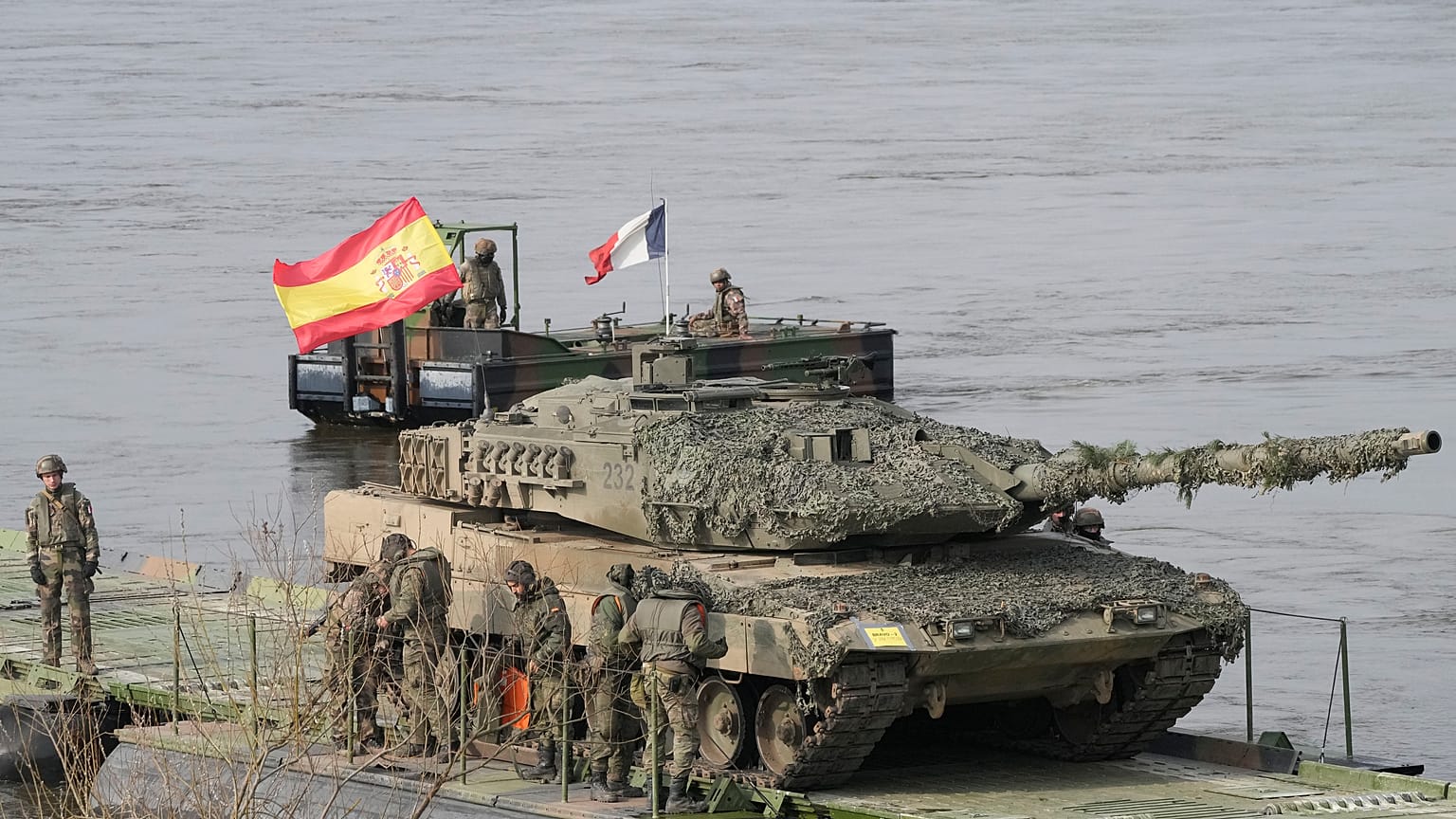 ARCHIVO: Presencia española en las maniobras militares de la OTAN 'Steadfast Defender 24' en Korzeniewo, Polonia, el lunes 4 de marzo de 2024