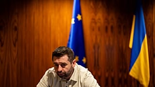 David Arahamija. az ukrán Nép Szolgája párt parlamenti képviselője