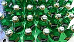 Bottles of Perrier