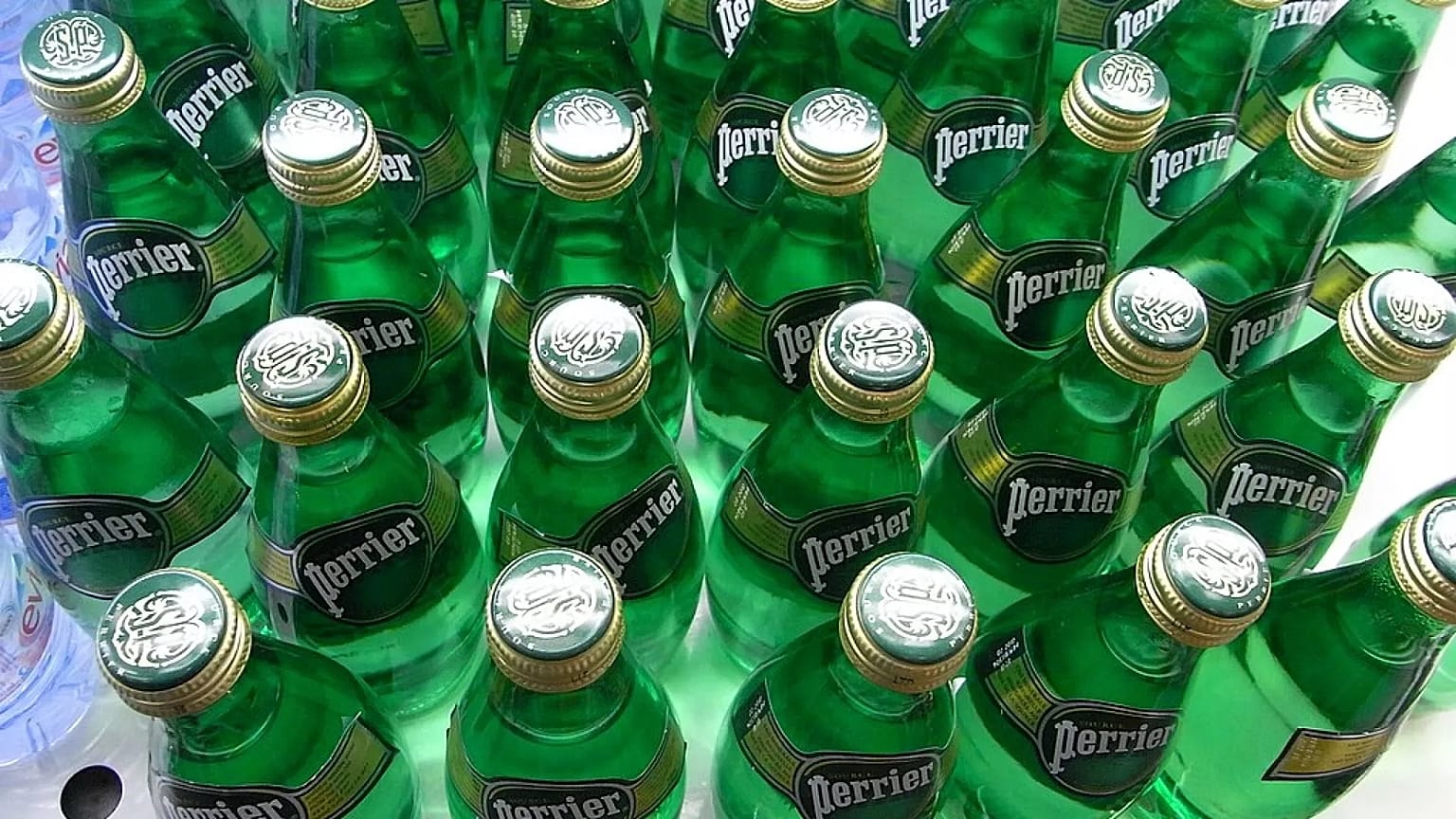 Botellas de Perrier