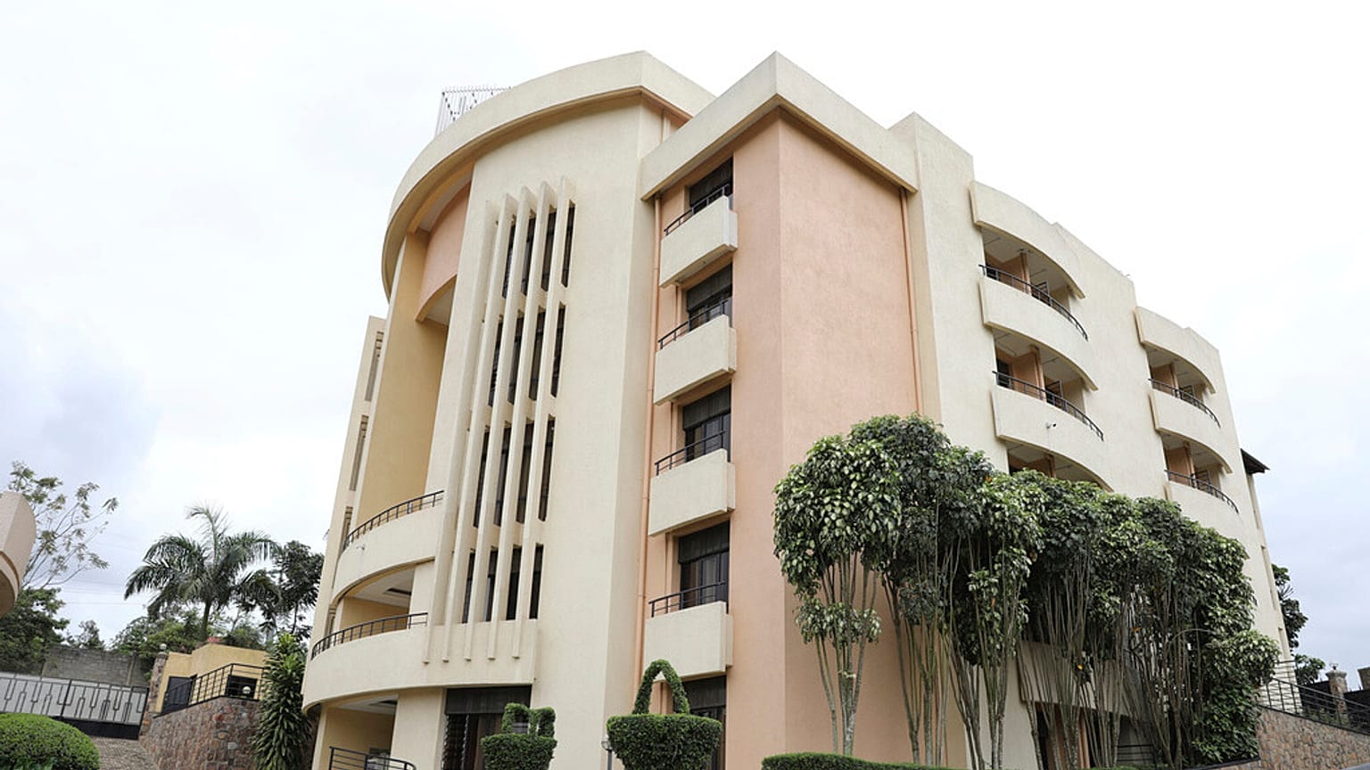 A view of Hope Hostel one of the locations where the asylum seekers from the U.K. are expected to arrive in the next 10-12 weeks in Kigali, Rwanda, Wednesday, April 24, 2024.