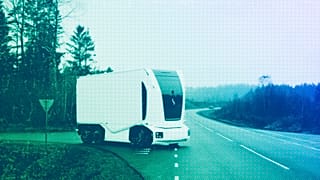Autonomous truck in Europe