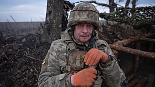 Ukrainian soldier