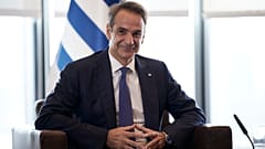 Griechischer Ministerpräsident Kyriakos Mitsotakis erwartet ein gutes Wahlergebnis. Viele Wähler wollen für seine christdemokratische Partei Nea Dimokratia stimmen.