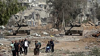 Familien in Gaza auf der Flucht vor Israels Armee