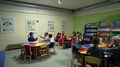 مدرسة أوكرانية تحن إشراف اليونيسف
