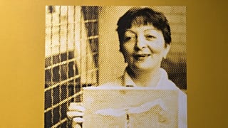 Anna Margit egyik portréja a Magyar Nemzeti Galéria kiállításán