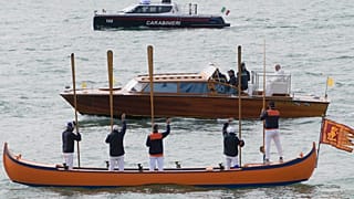 El Papa Francisco en Venecia.