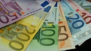 Euro banknot