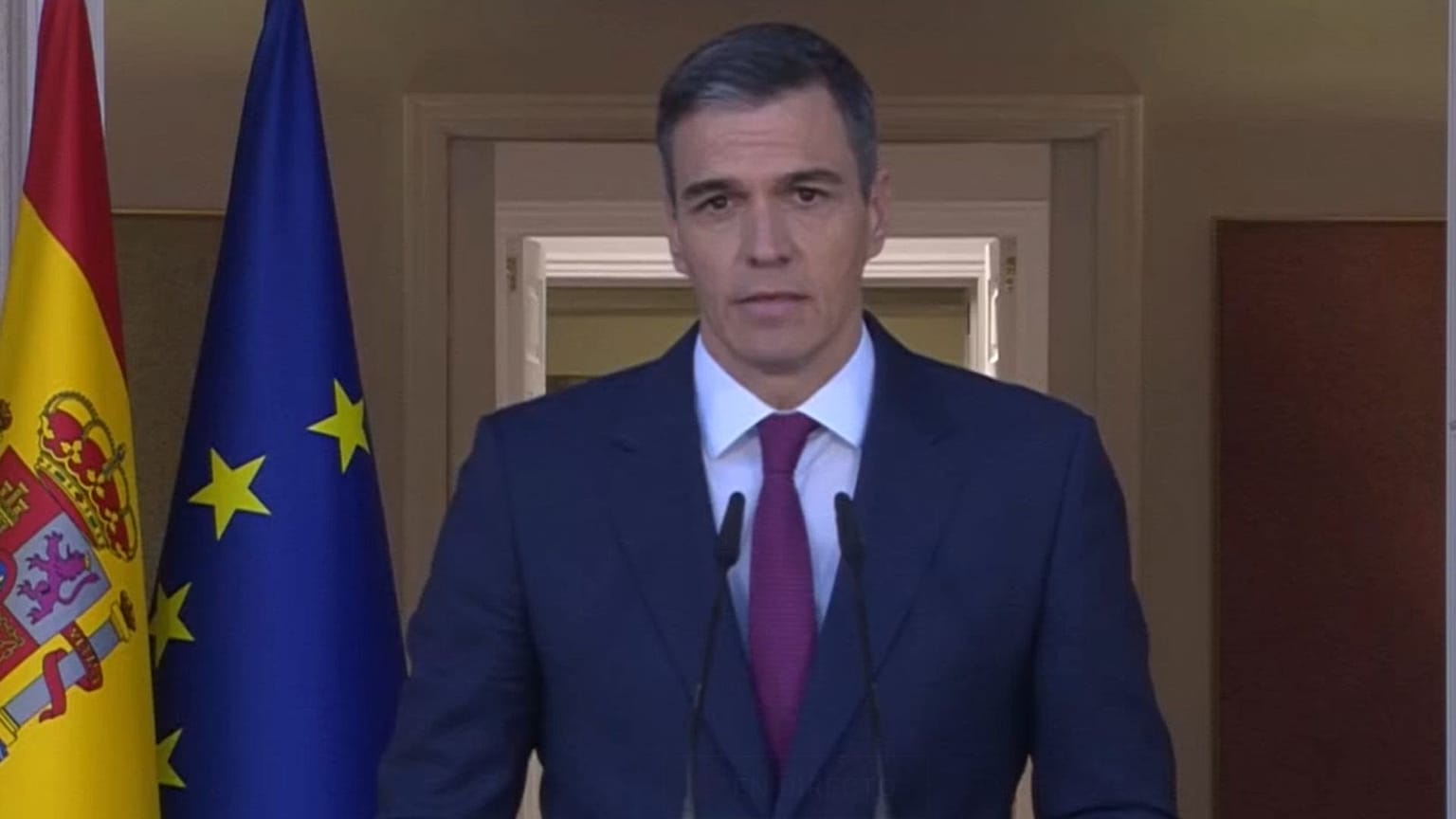 Pedro Sánchez bejelentése