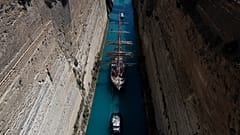 Ιστιοφόρο "Belem" - Διώρυγα της Κορίνθου