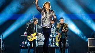 Mick Jagger of The Rolling Stones performs during the first night of the U.S. leg of their tour on Sunday, April 28, 2024, in Houston. (Photo by Amy Harris/Invision/AP)