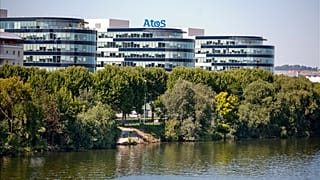 Atos logo.