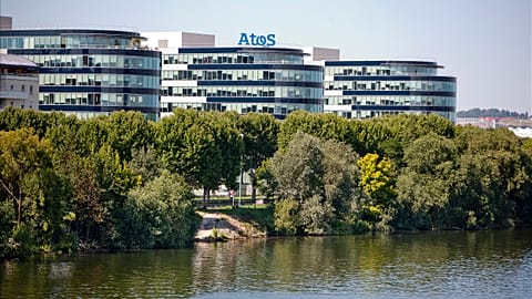 Atos logo.