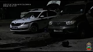 Pattuglia di polizia russa attaccata