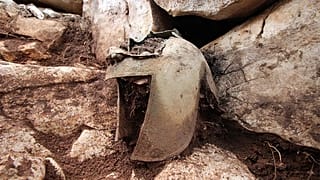The Greek-Illyrian war helmet found in southern Dalmatia, Croatia