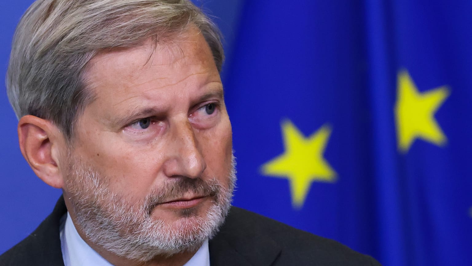 Johannes Hahn, comisario de Presupuesto de la UE, en 2021