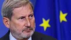 Johannes Hahn, comisario de Presupuesto de la UE, en 2021