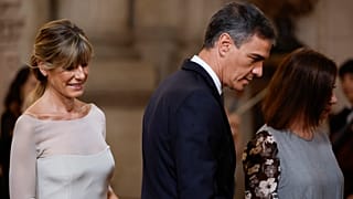 Pedro Sánchez y su mujer Begoña Gómez
