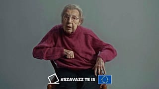 Francia holokauszt-túlélő az EP "Szavazz te is!" kampányfilmjében